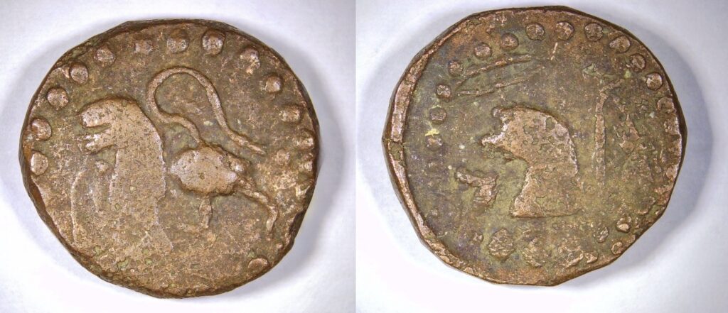 Jambi Lion - coin from personal collection.